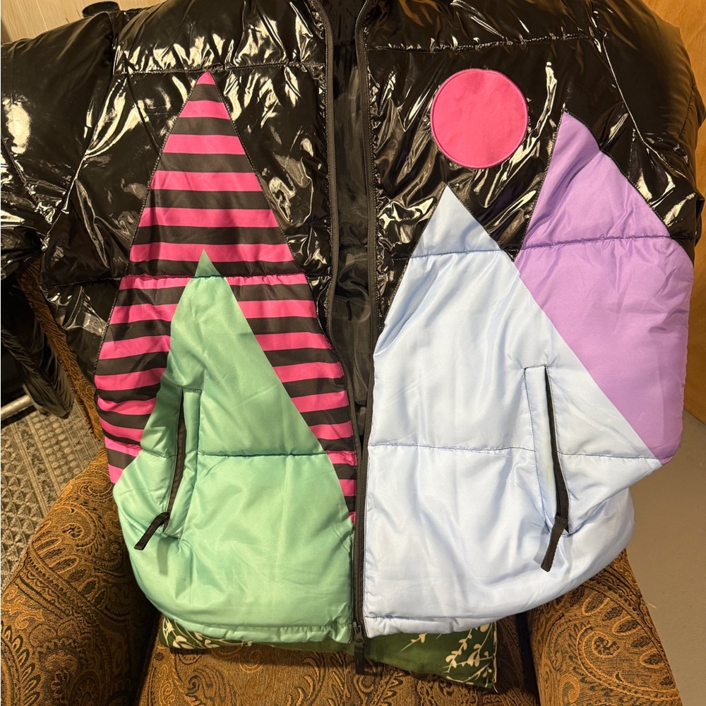 Colorful Men's Puffer Jacket